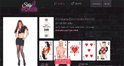 Desktop Screenshot of 123strippoker.com